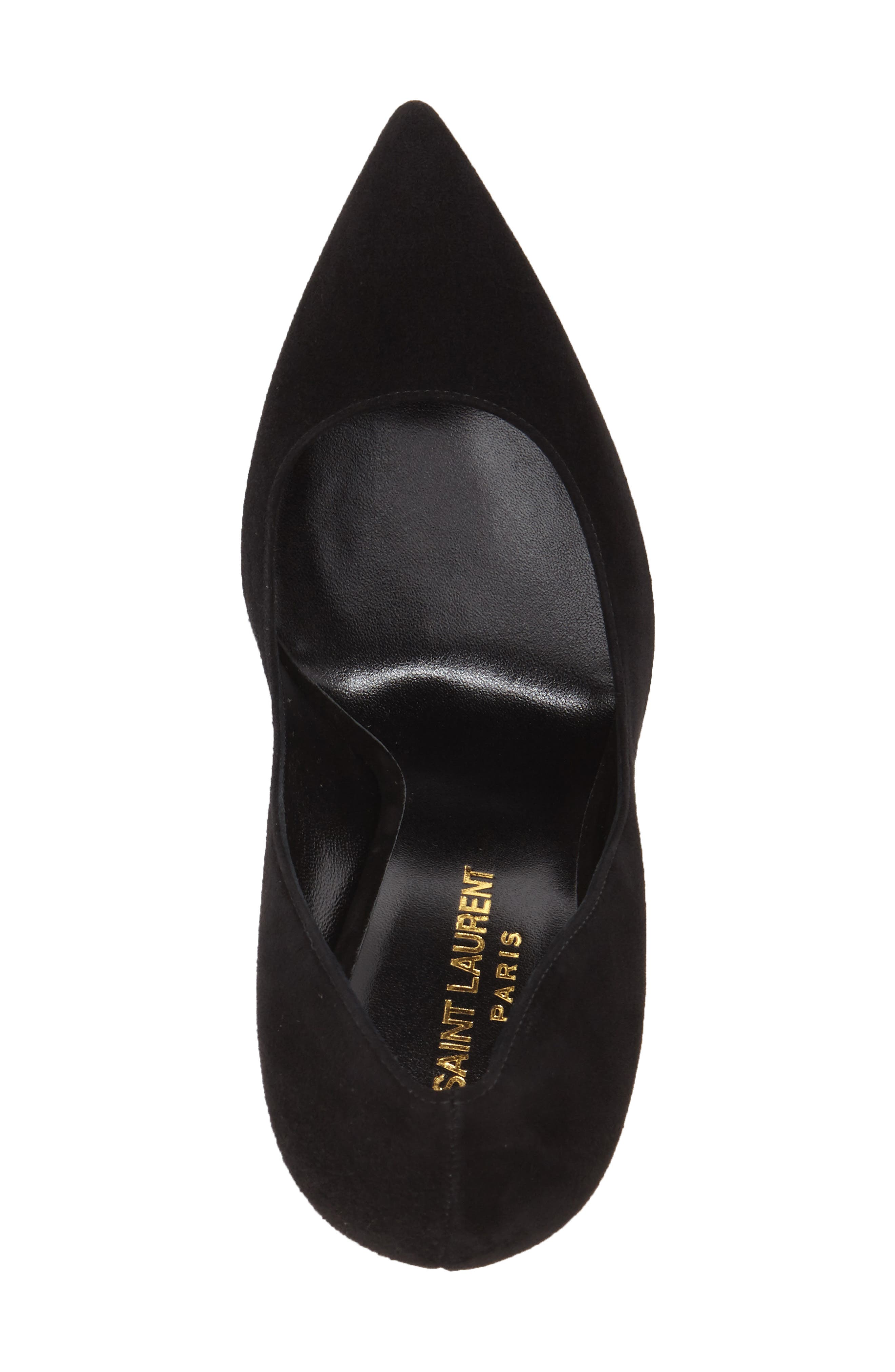 Saint Laurent 'Paris Skinny' Pointy Toe Pump, Alternate, color, 
