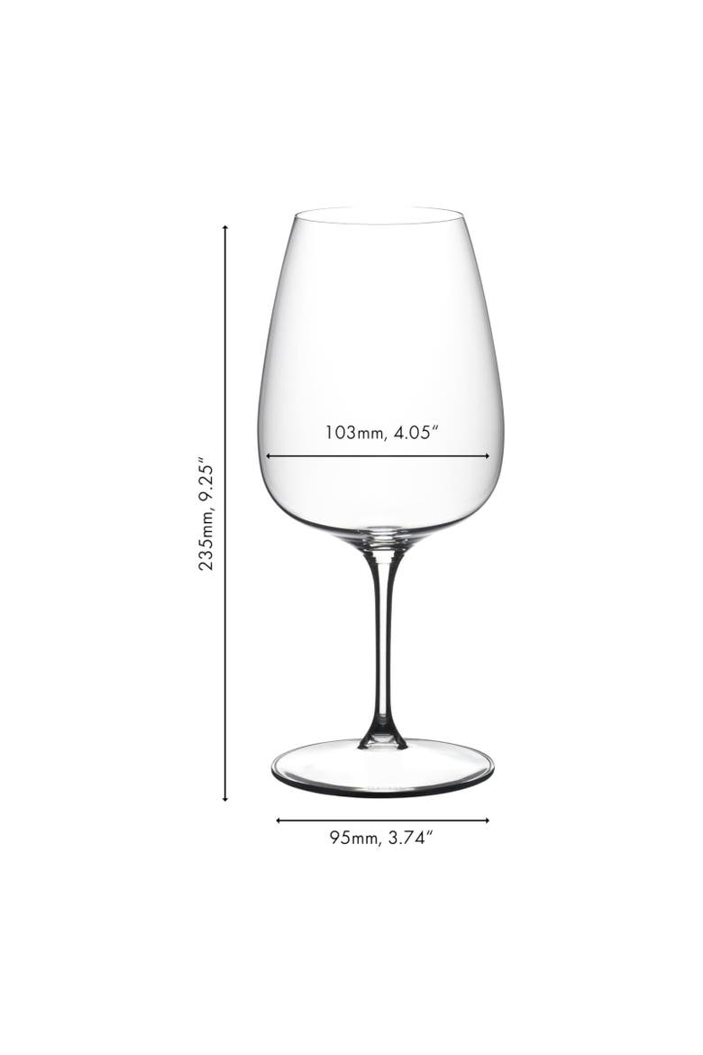 Grape@ Cebernet/Merlot Wine Glass, Buy 3 Get 4, 29.25 Ounce, Alternate, color, Clear