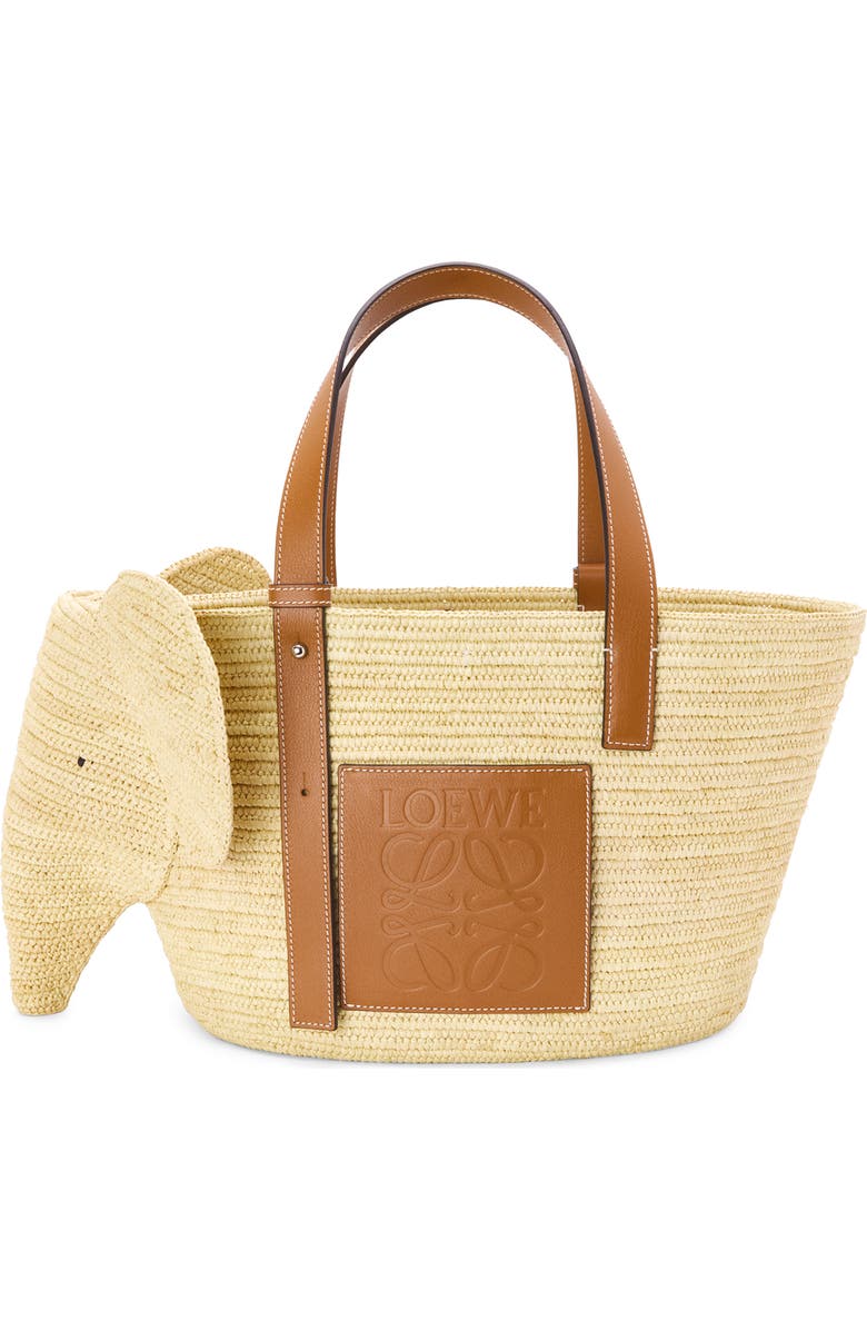 Loewe Elephant Basket Bag, Alternate, color,