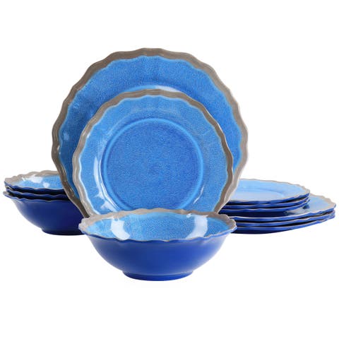 Roma 12 Piece Melamine Dinnerware Set