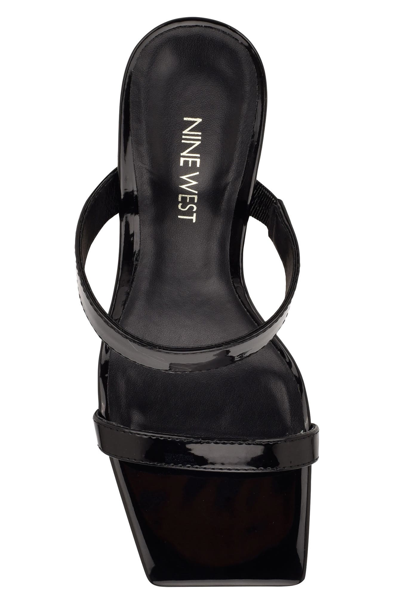 Nine West Sleek Heeled Sandal, Alternate, color, 