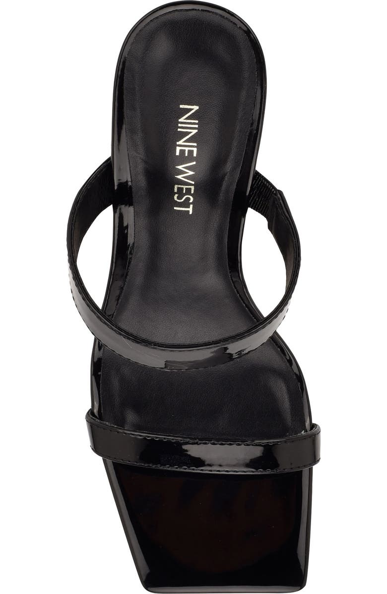 Nine West Sleek Heeled Sandal, Alternate, color,