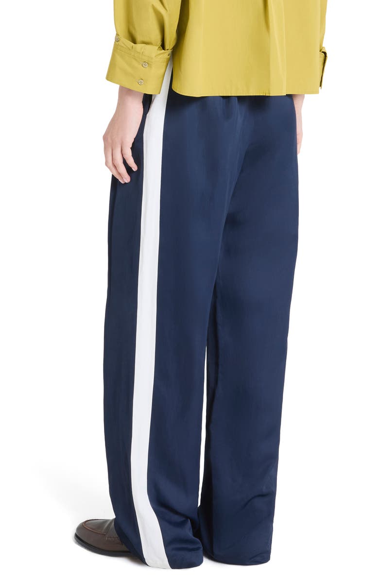 TWP Sulli Side Stripe Pants, Alternate, color, Midnight / Bone