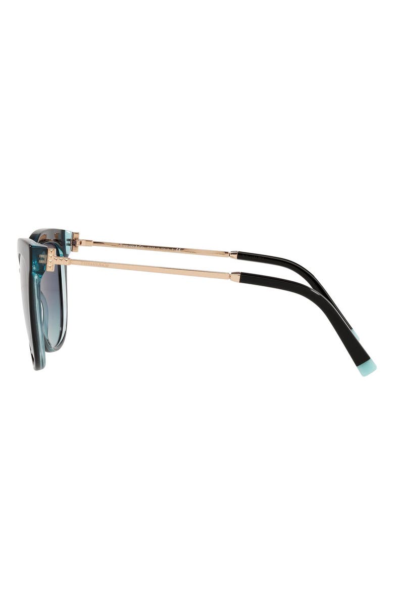 Tiffany 
Co. 55mm Gradient Cat Eye Sunglasses, Alternate, color, 