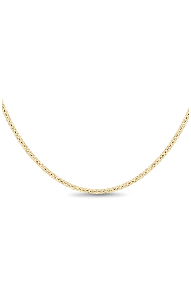 14K Gold Cable Chain Necklace, 1.9mm, Alternate, color, 14KY