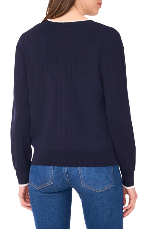Halogenr Halogen(r) Tipped V-neck Cardigan