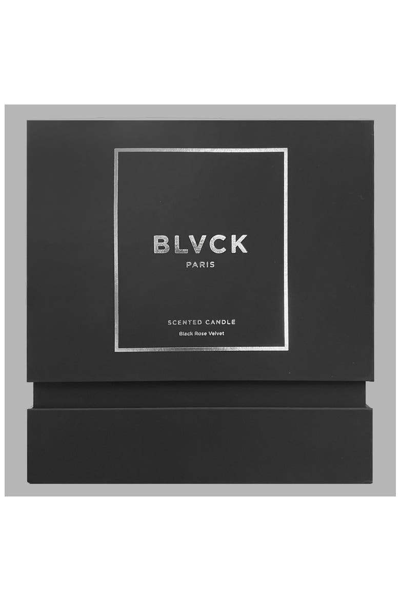 Blvck Oversized Candle, Alternate, color, Black