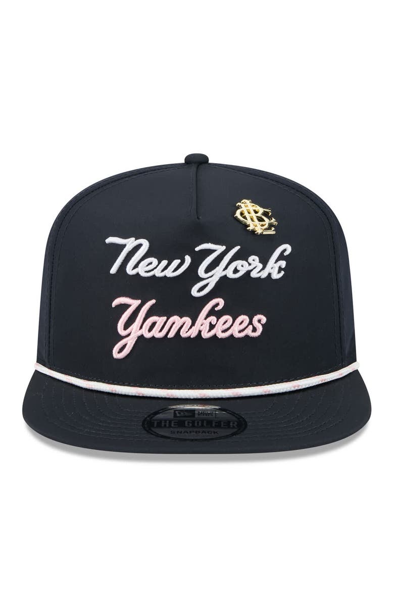 Men's New Era  Navy New York Yankees 2025 Big League Chew Golfer Snapback Hat, Alternate, color, Navy