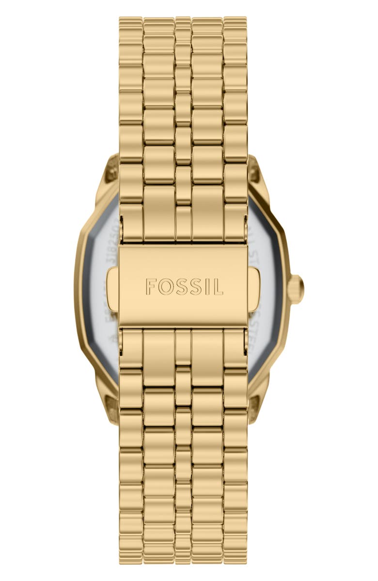 Fossil Harlow Bracelet Watch, 32mm, Alternate, color, Gold