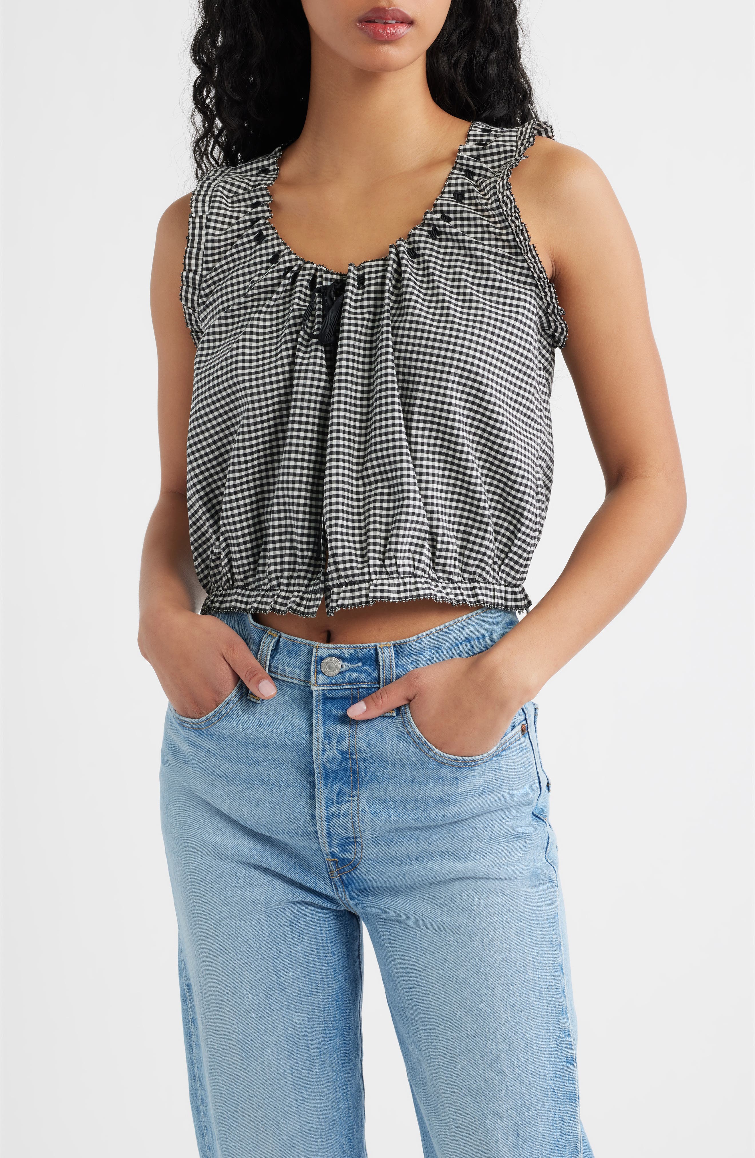 NOIR LA MADDALENA GINGHAM
