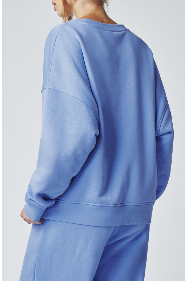 Cozy Crush Oversize Sweatshirt, Alternate, color, PROVENCE