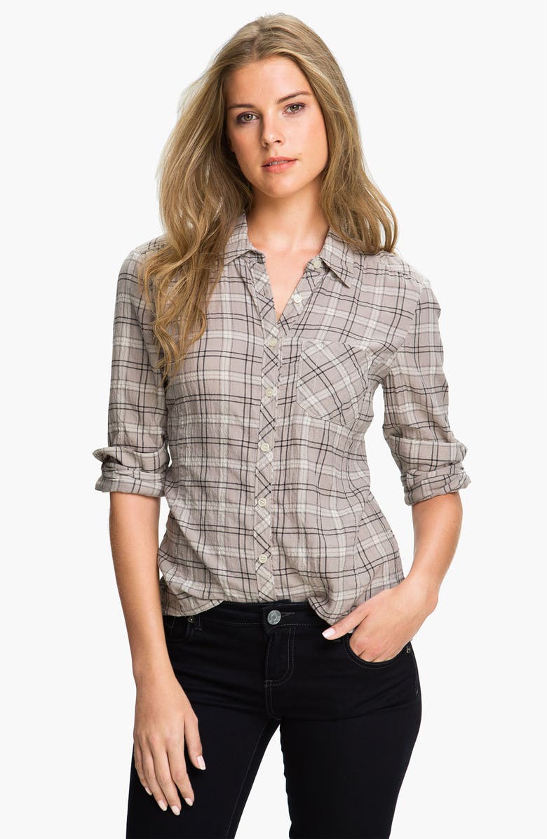 Caslon<sup>®</sup> Long Sleeve Shirt, Main, color,