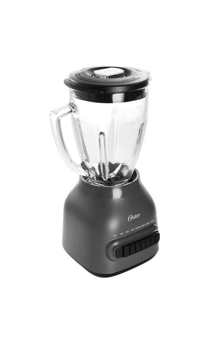 OSTER Easy to Clean 700 Watt Blender with 20 Ounce Blend-N-Go Cup, Alternate, color, Grey