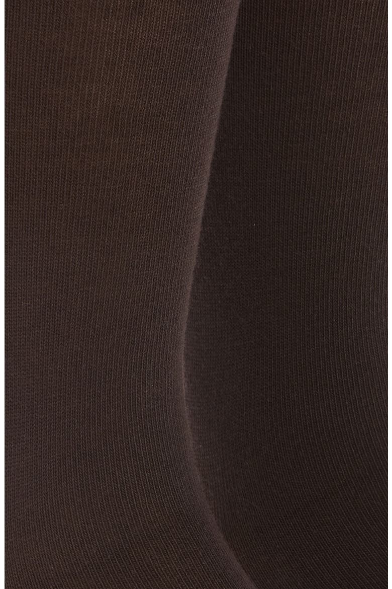 2-Pack Solid Cotton Blend Dress Socks, Alternate, color, DARK BROWN