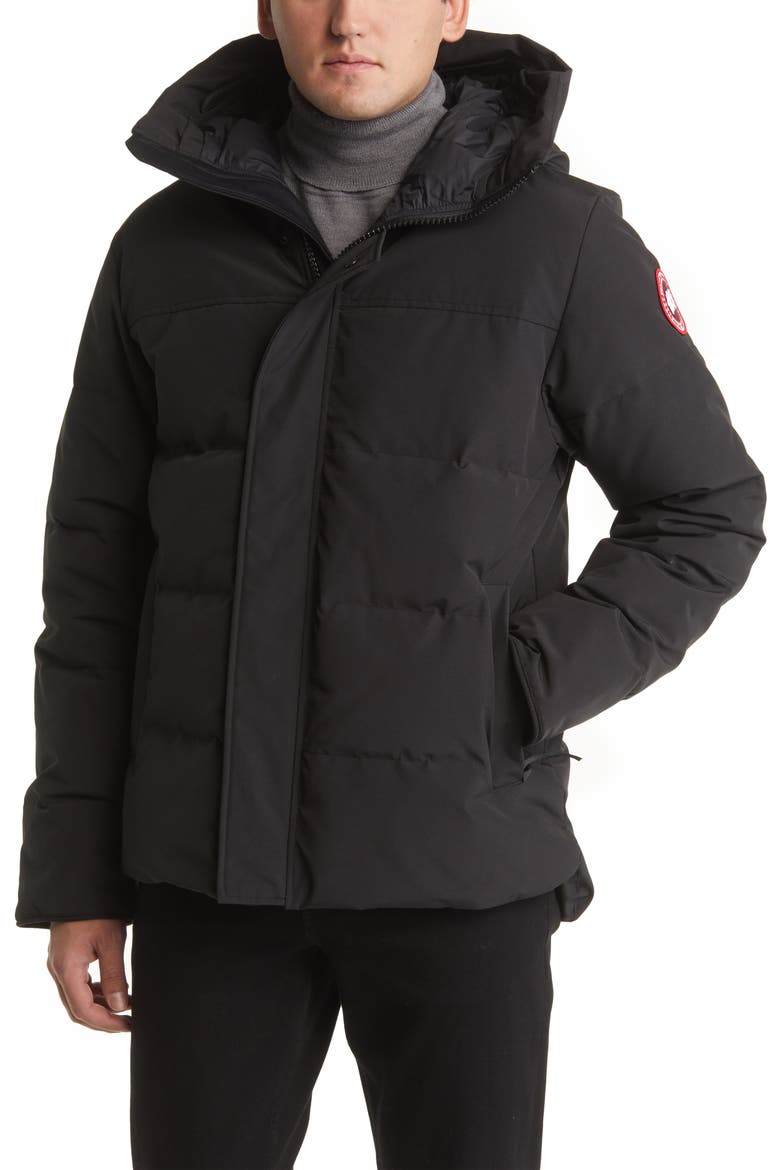 Macmillan Water Repellent 625 Fill Power Down Parka, Alternate, color, BLACK