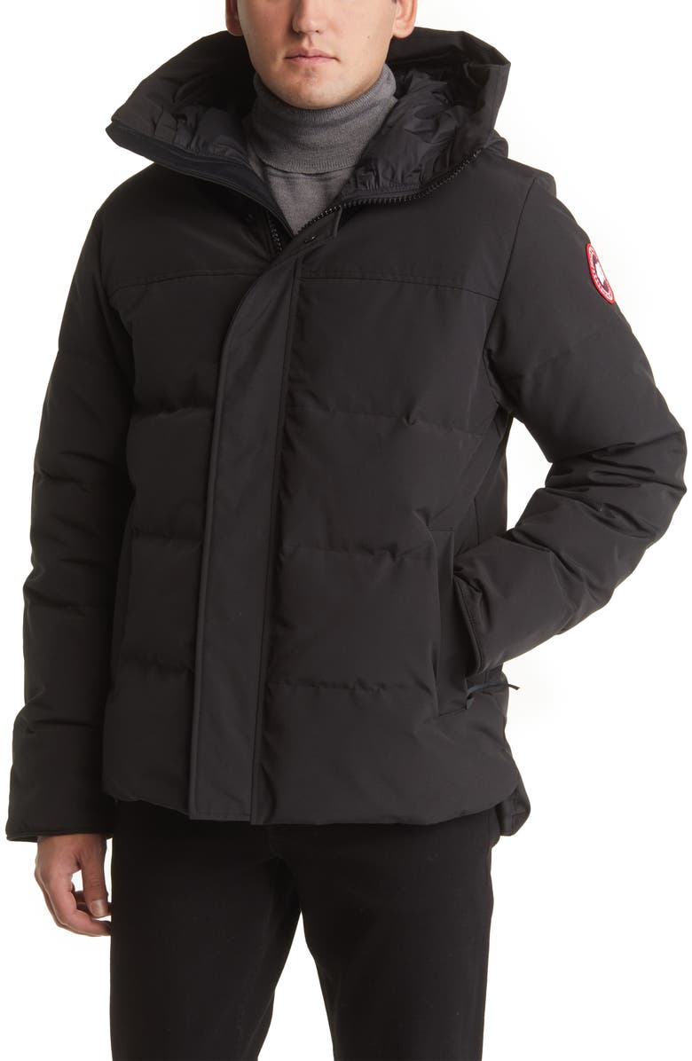 Canada Goose Macmillan Water Repellent 625 Fill Power Down Parka, Alternate, color, Black
