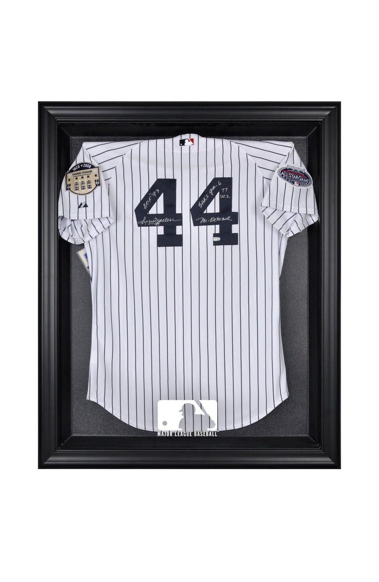 FANATICS AUTHENTIC MLB Black Framed Logo Jersey Display Case, Main, color,