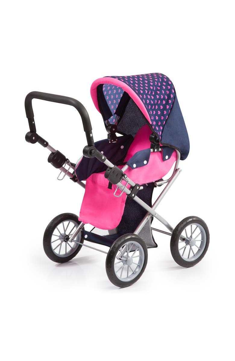 Bayer Design Baby Doll City Star Pram in Polka Dots, Alternate, color, Multicolored