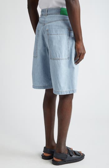 Bottega Veneta Belted Denim Shorts | Nordstrom