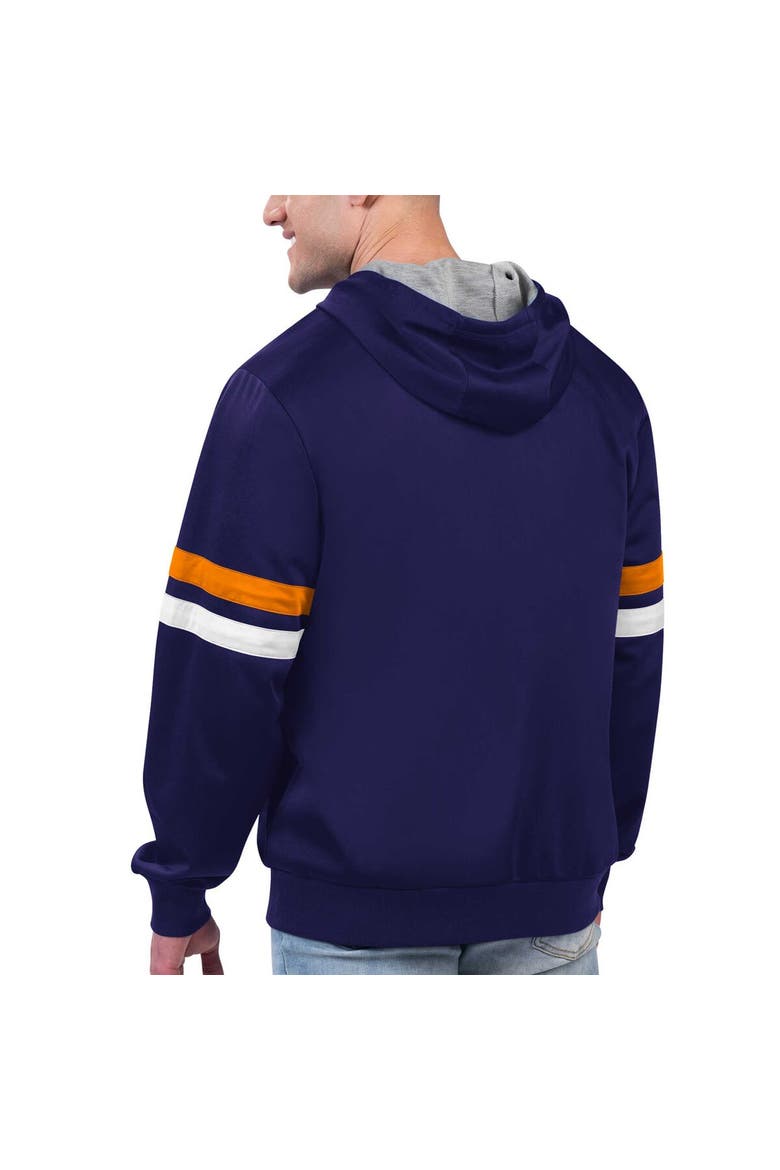 Men's G-III Sports by Carl Banks Purple Phoenix Suns Contender Full-Zip Hoodie Jacket, Alternate, color, Purple