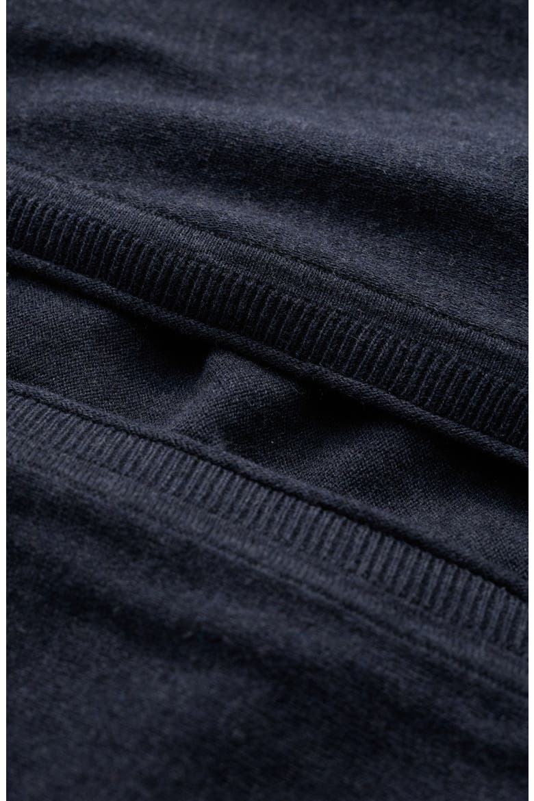 Vanessa Open Front Organic Cotton Crop Cardigan, Alternate, color, MARITIME