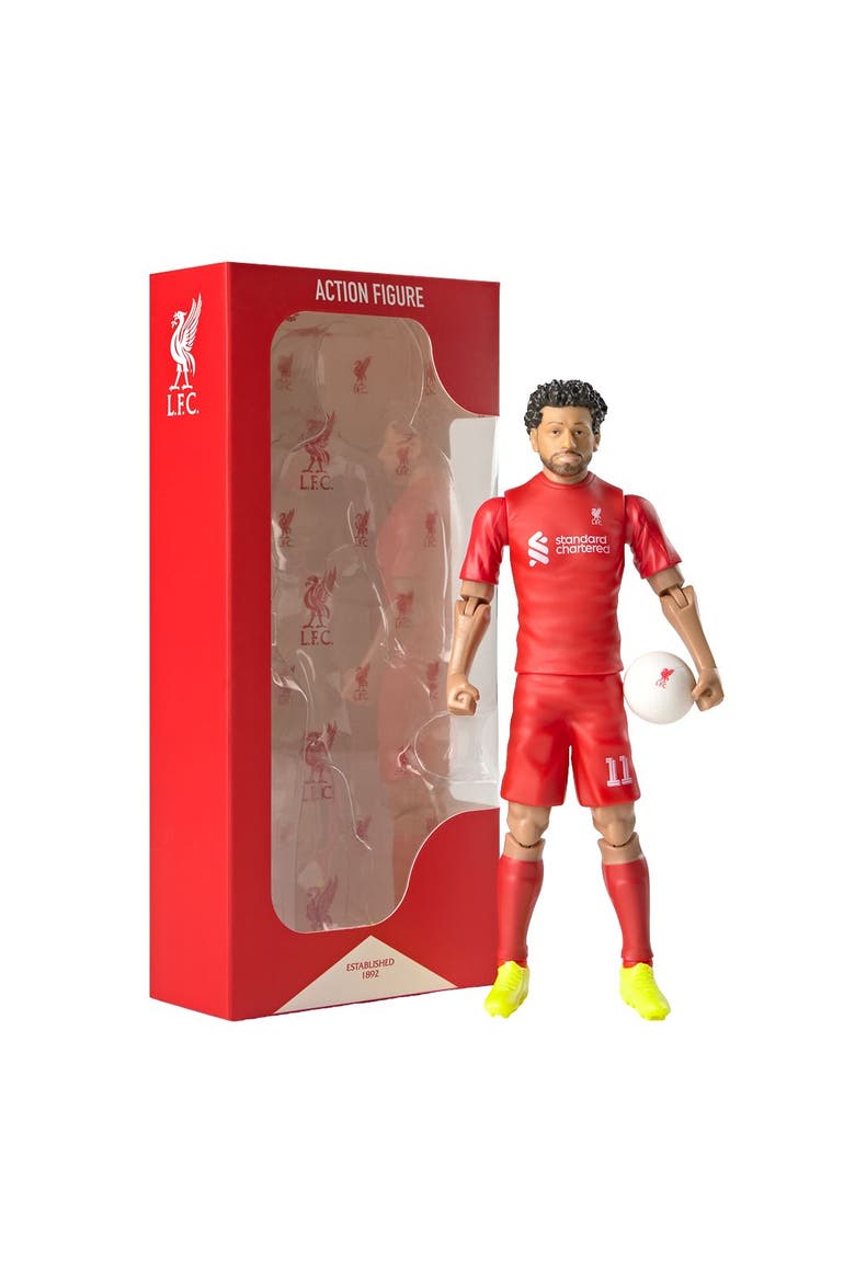 SOCKERS Liverpool F.C. Mohamed Salah 8" Collectible Soccer Action Figure, Main, color, Red
