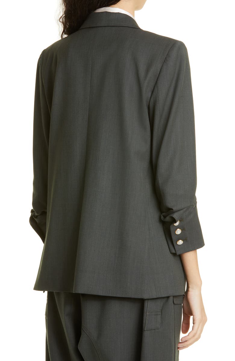 TWP Boyfriend Stretch Wool Blazer, Alternate, color, 