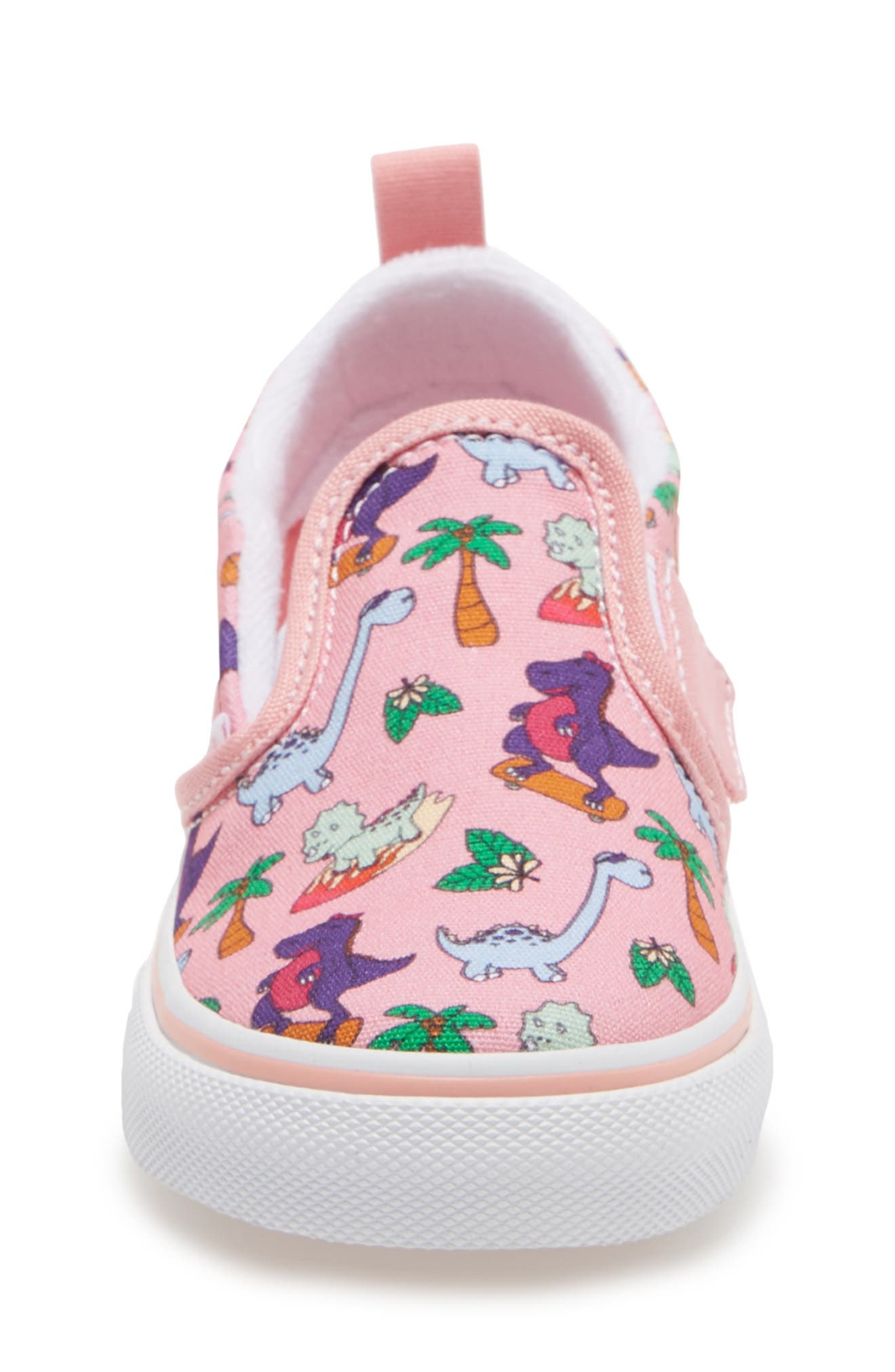 Slip-On Sneaker, Alternate, color, PINK ICING/ TRUE WHITE