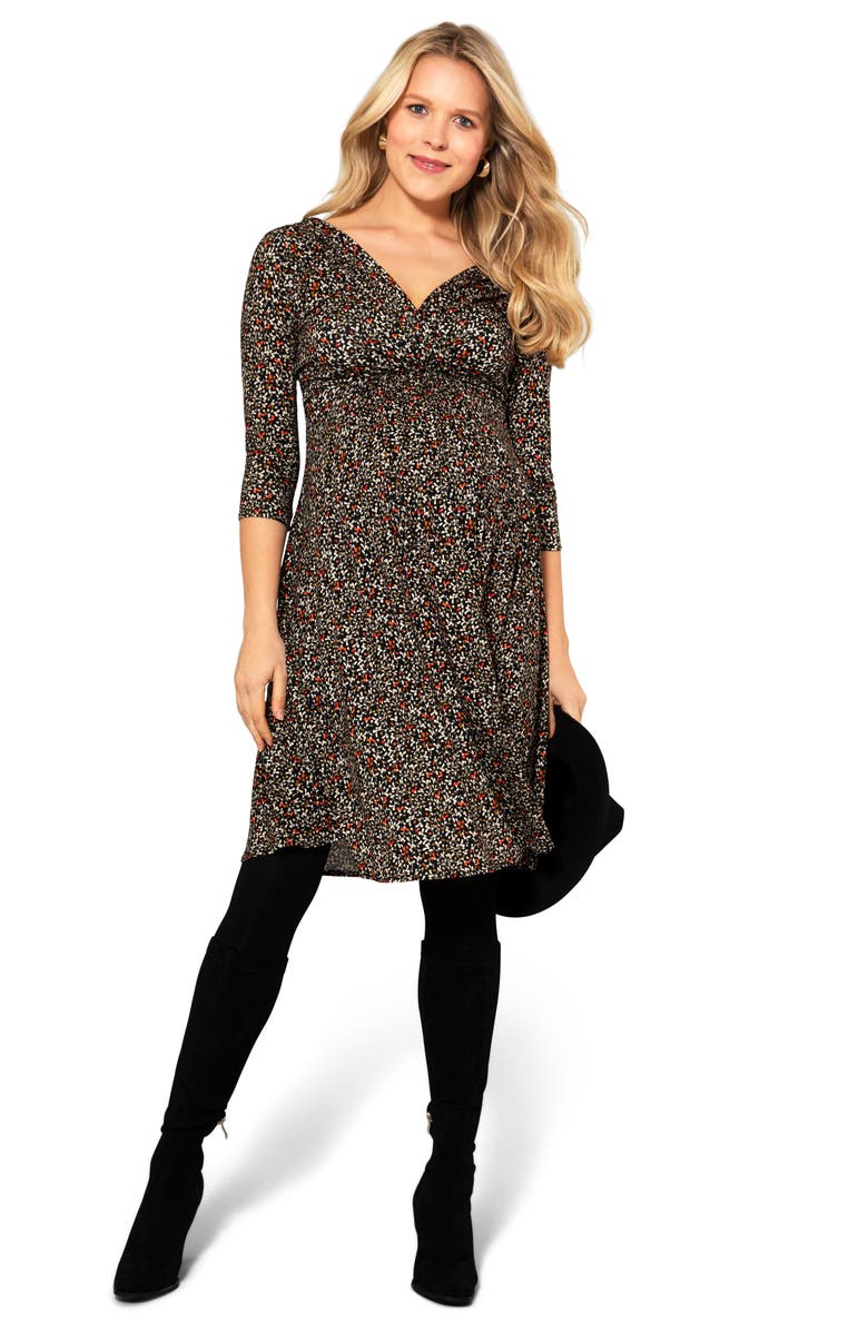 Tiffany Rose Willow Empire Waist Maternity Dress, Alternate, color, 