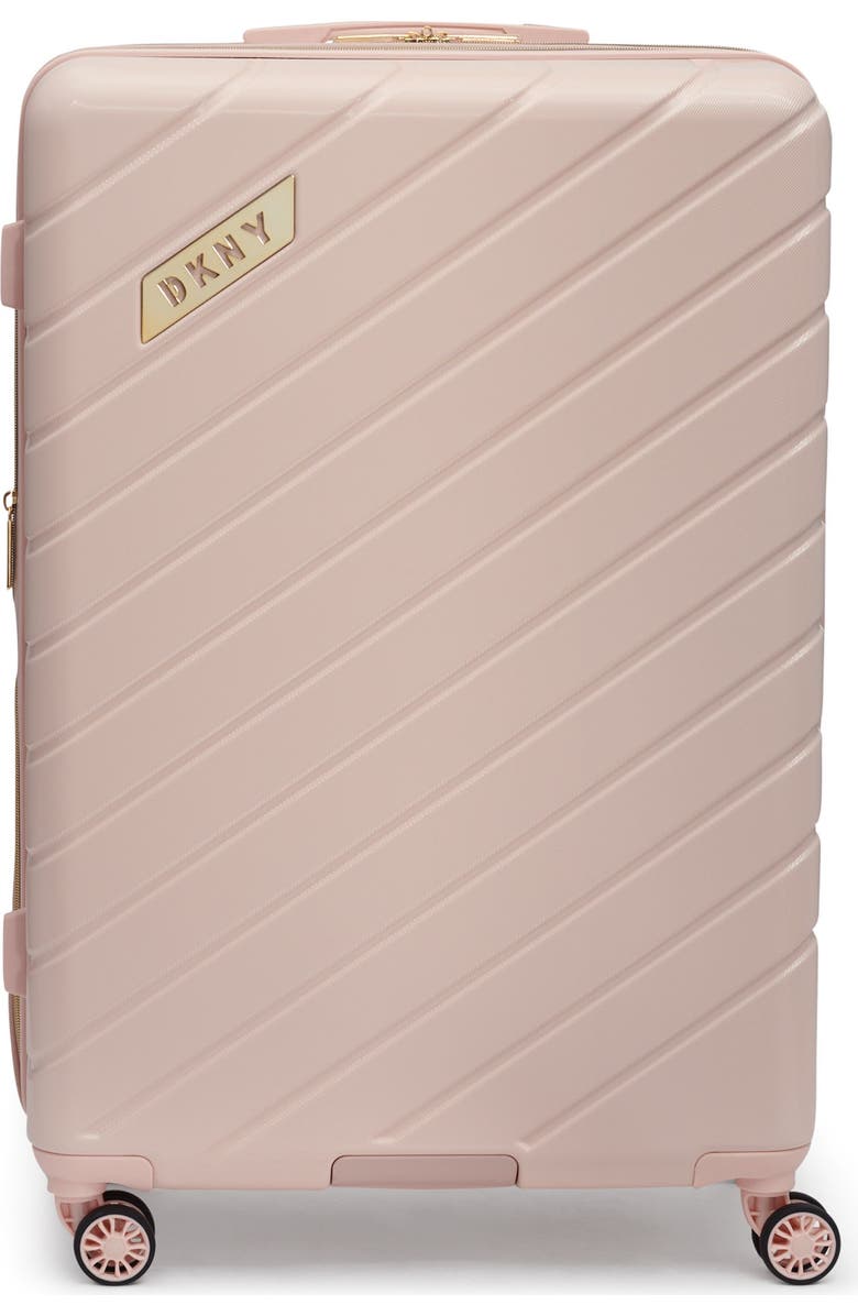 DKNY Bias 28" Upright Suitcase, Main, color, Rosewater