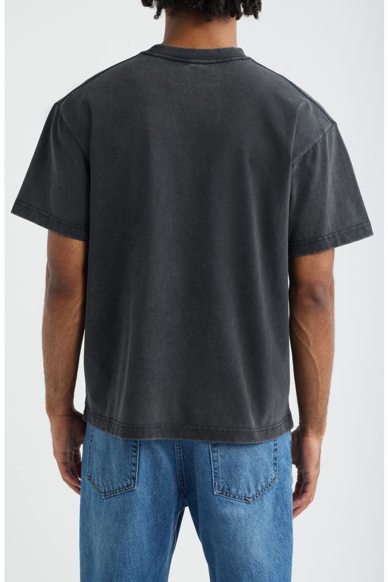 Oversize Black Sabbath Fly Graphic T-Shirt, Alternate, color, WASHED BLACK