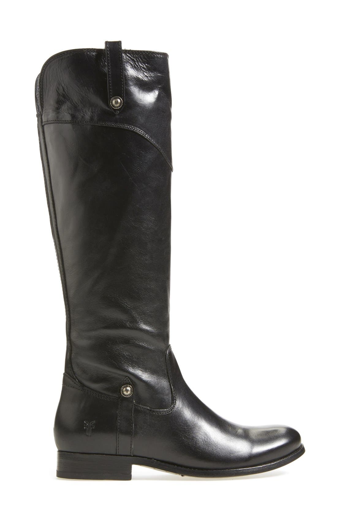 Frye 'Melissa Tab' Knee High Boot, Alternate, color, 