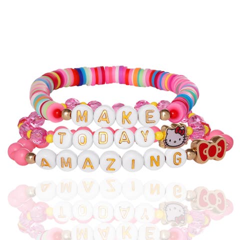 Make Today Amazing Beaded Bracelet Set