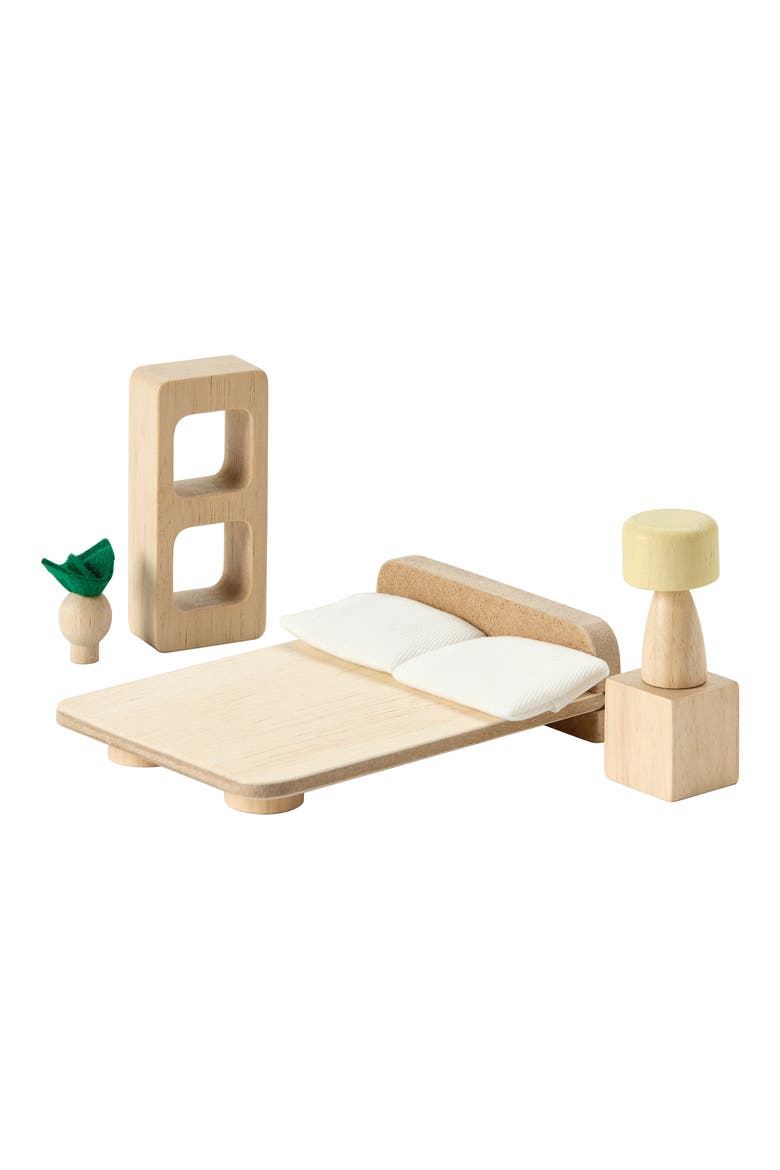 PlanSpace Bedroom Building Playset, Alternate, color, BROWN