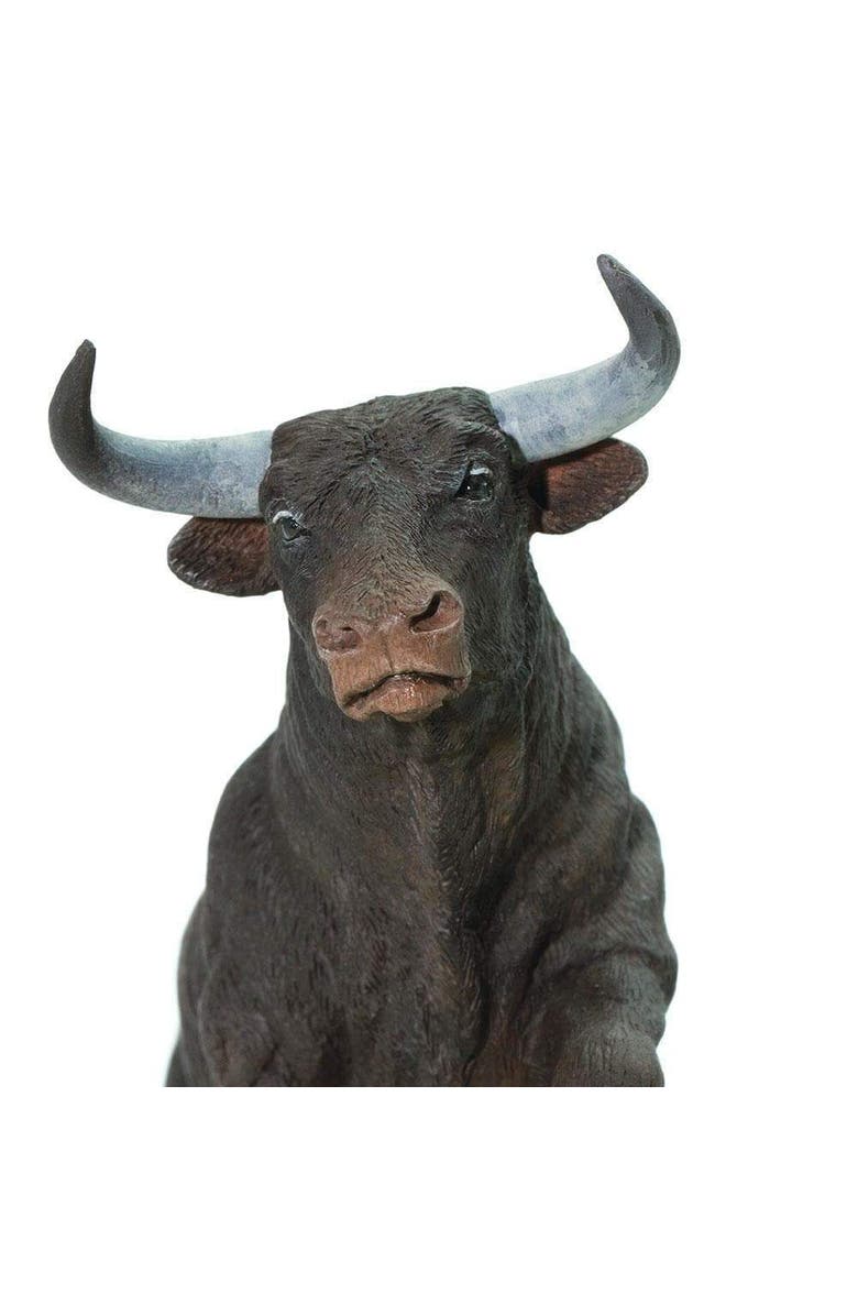 Safari Ltd. Black Bull Kids Toy Figure, Alternate, color, NO COLOR