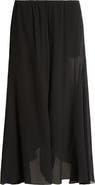 Chloé Sheer Silk Georgette Maxi Skirt