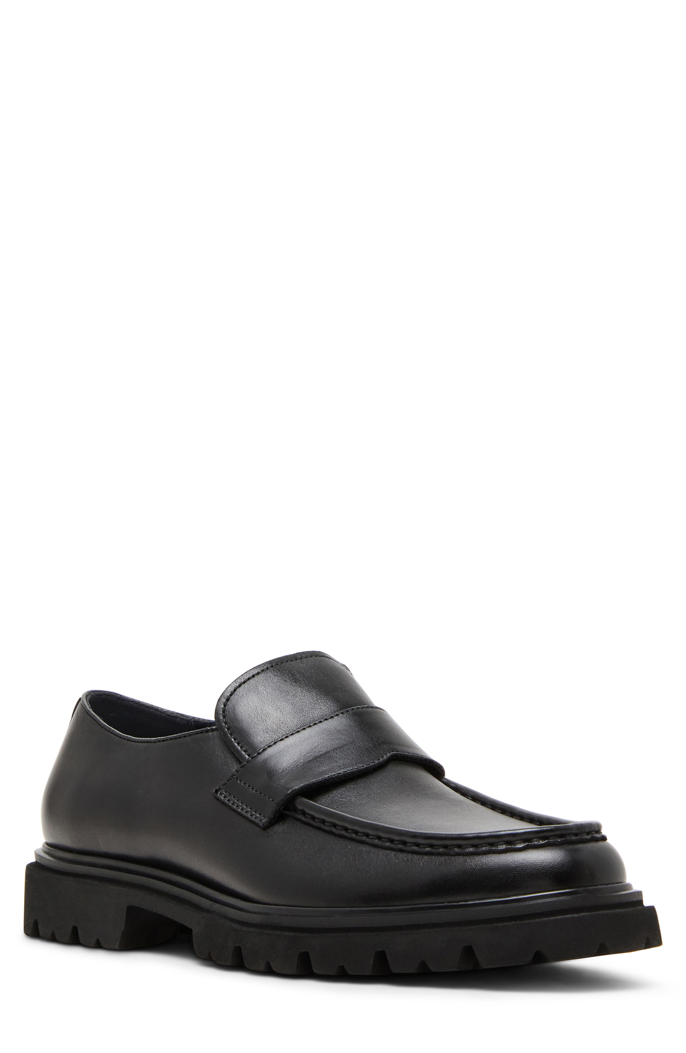 Steve Madden Reynolds Loafer, Main, color, Black