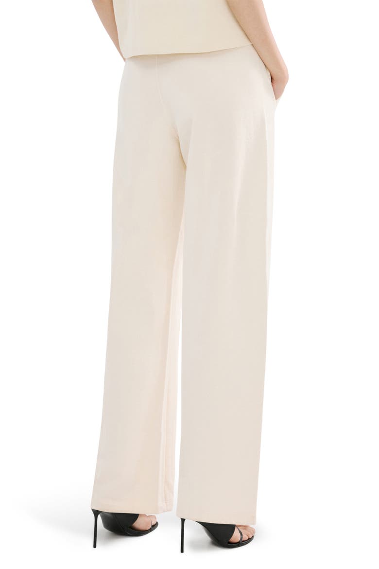 Elastic Waist Cotton Pants, Alternate, color, PASTEL YELLOW