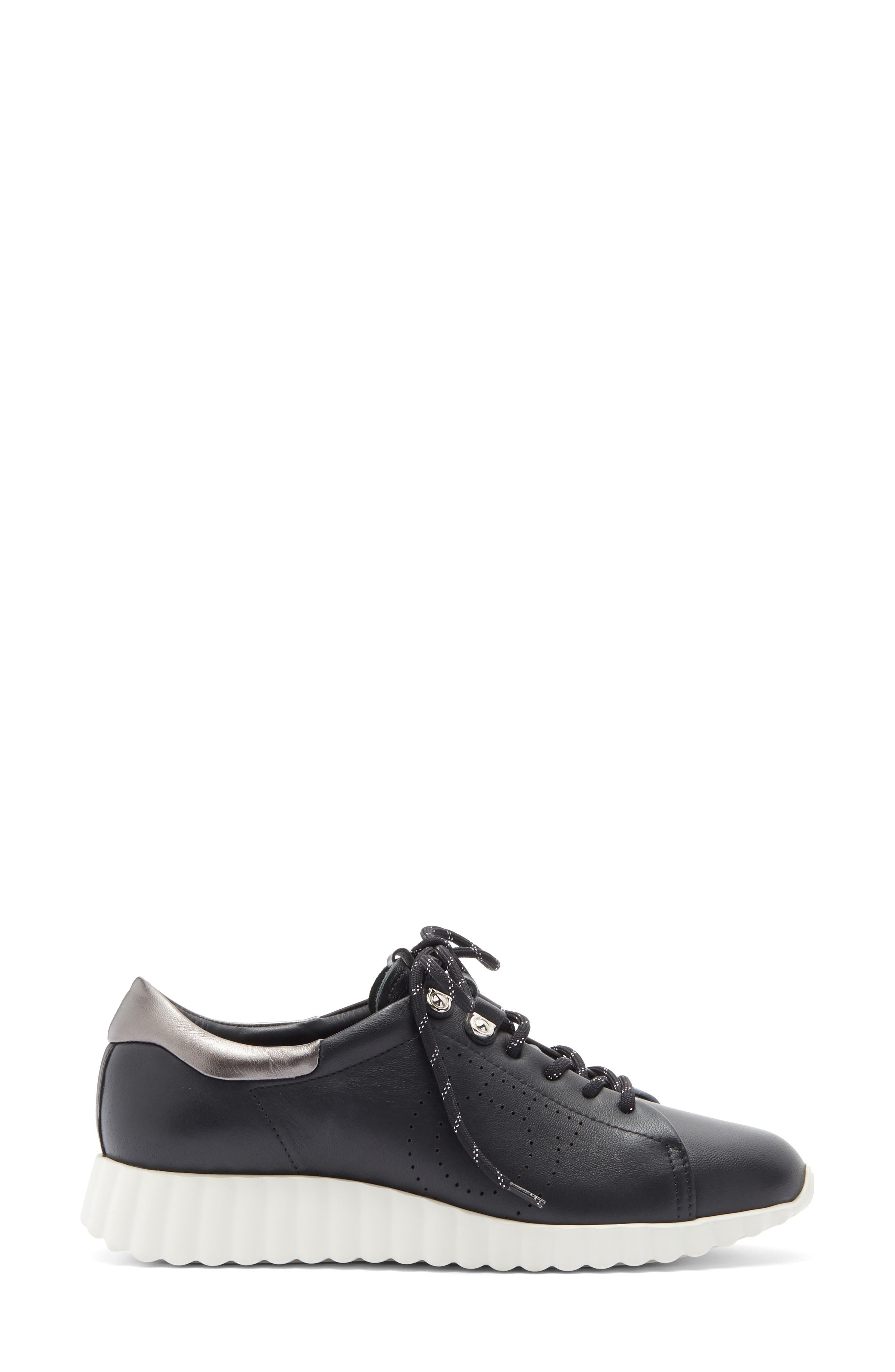FERRAGAMO Gancini Sneaker, Alternate, color, Black