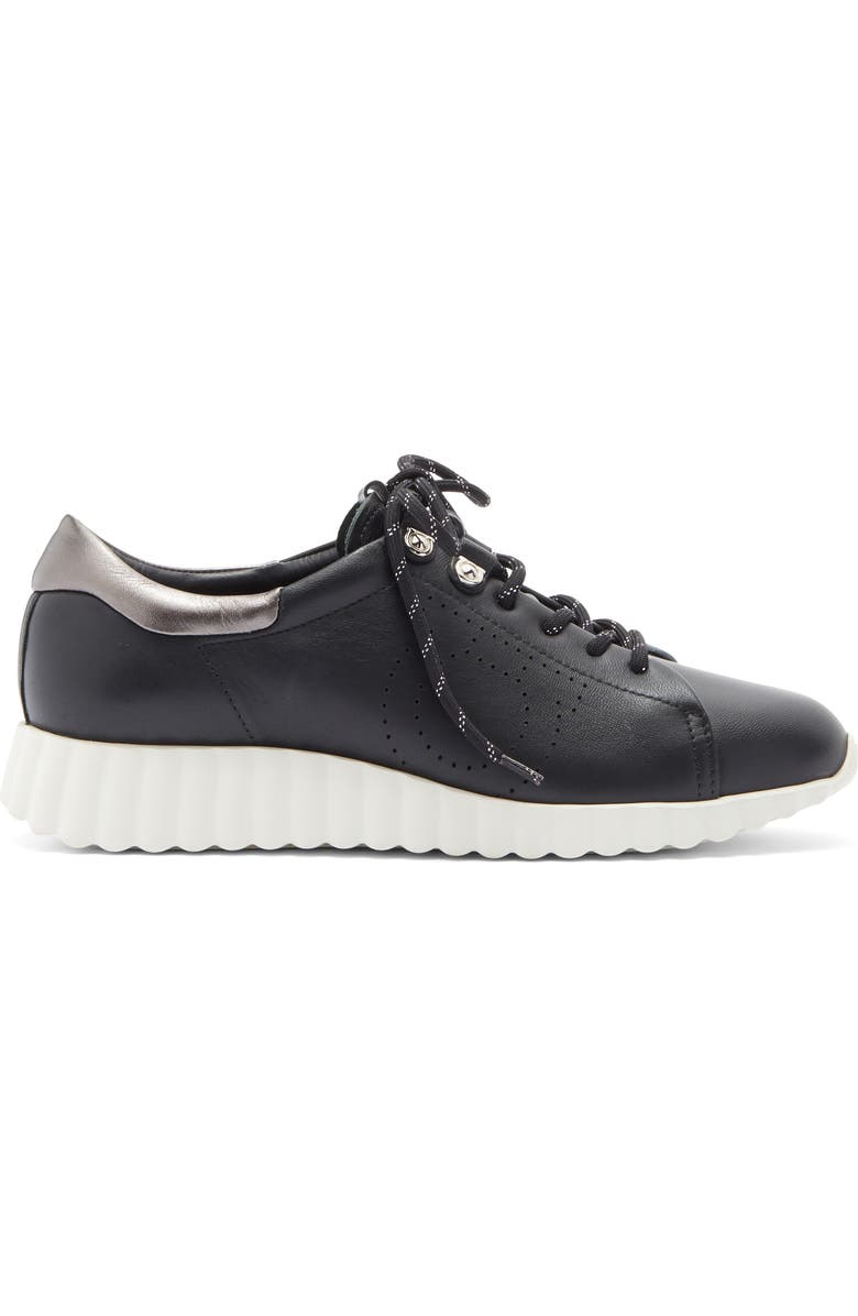 FERRAGAMO Gancini Sneaker, Alternate, color, Black