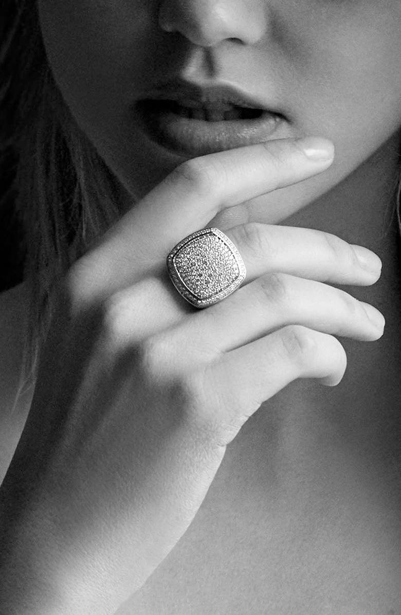 David Yurman Albion Ring with Diamonds, Alternate, color,