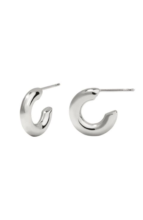 Gloss Hoop Earrings