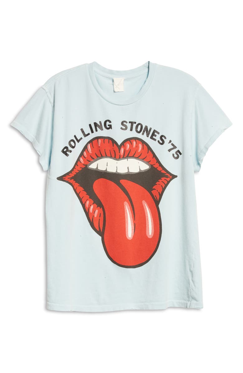 MadeWorn Women's The Rolling Stones Graphic Tee, Alternate, color,