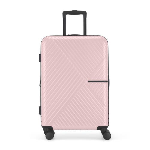 Bugatti Berlin Hardside Medium Luggage With Expansion In Pink