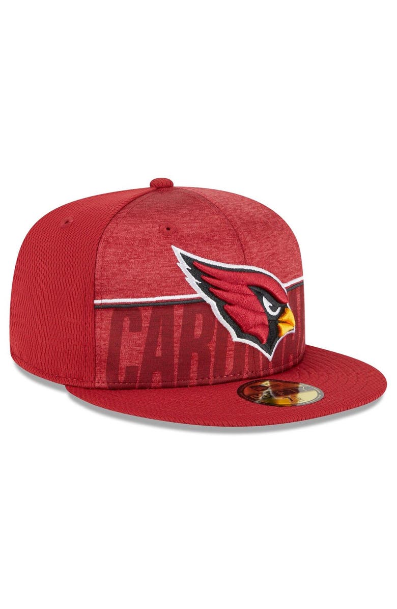New Era Men's New Era Cardinal Arizona Cardinals 2023 NFL Training Camp 59FIFTY Fitted Hat, Alternate, color, 