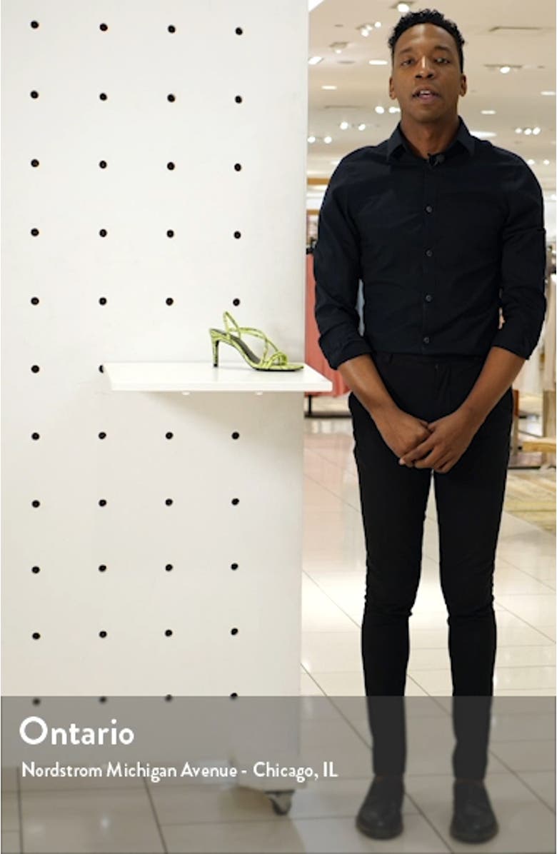 Billy Strappy Sandal, sales video thumbnail