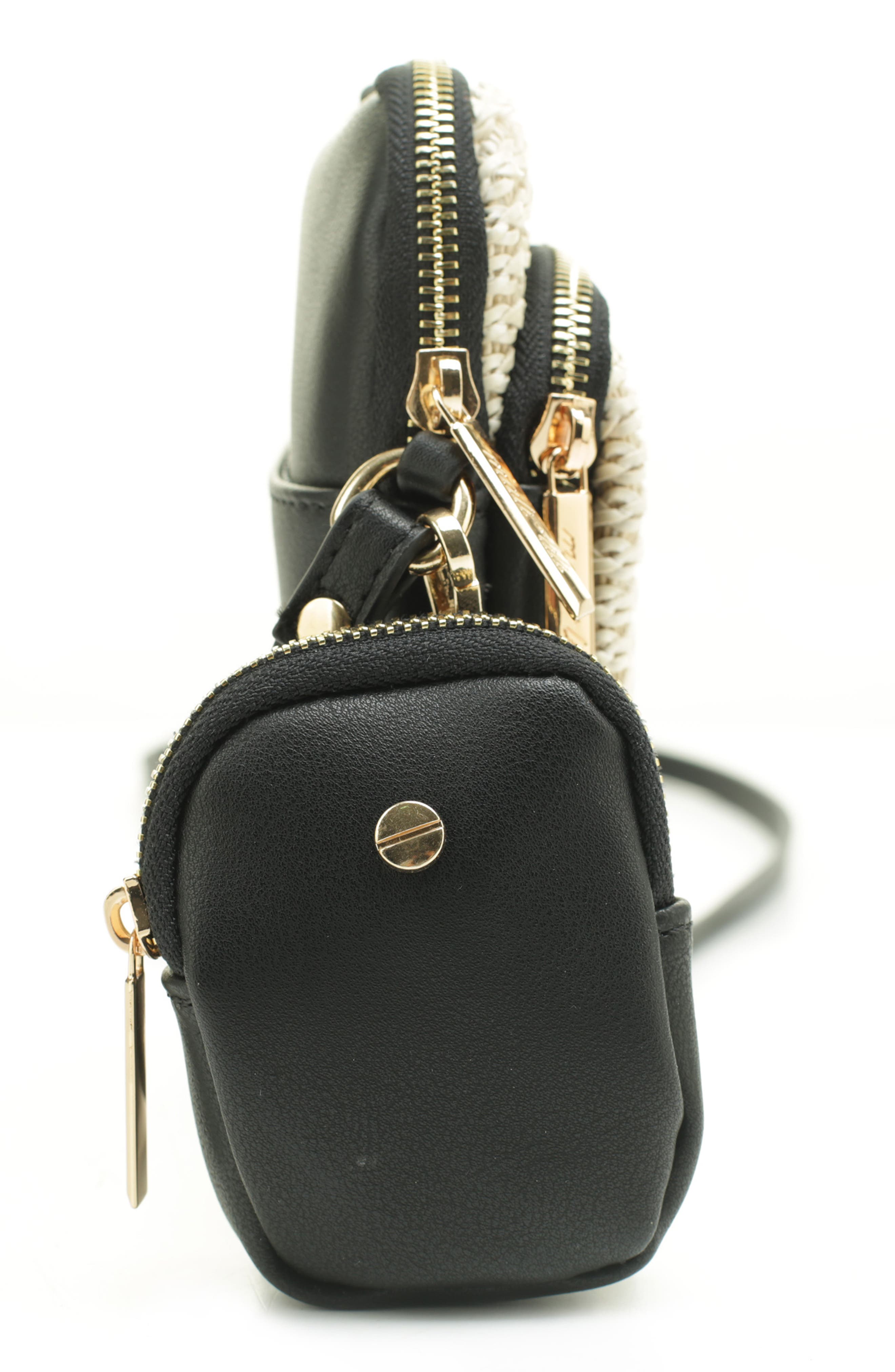 Mali + Lili Joey Vegan Leather Crossbody Bag, Alternate, color, 