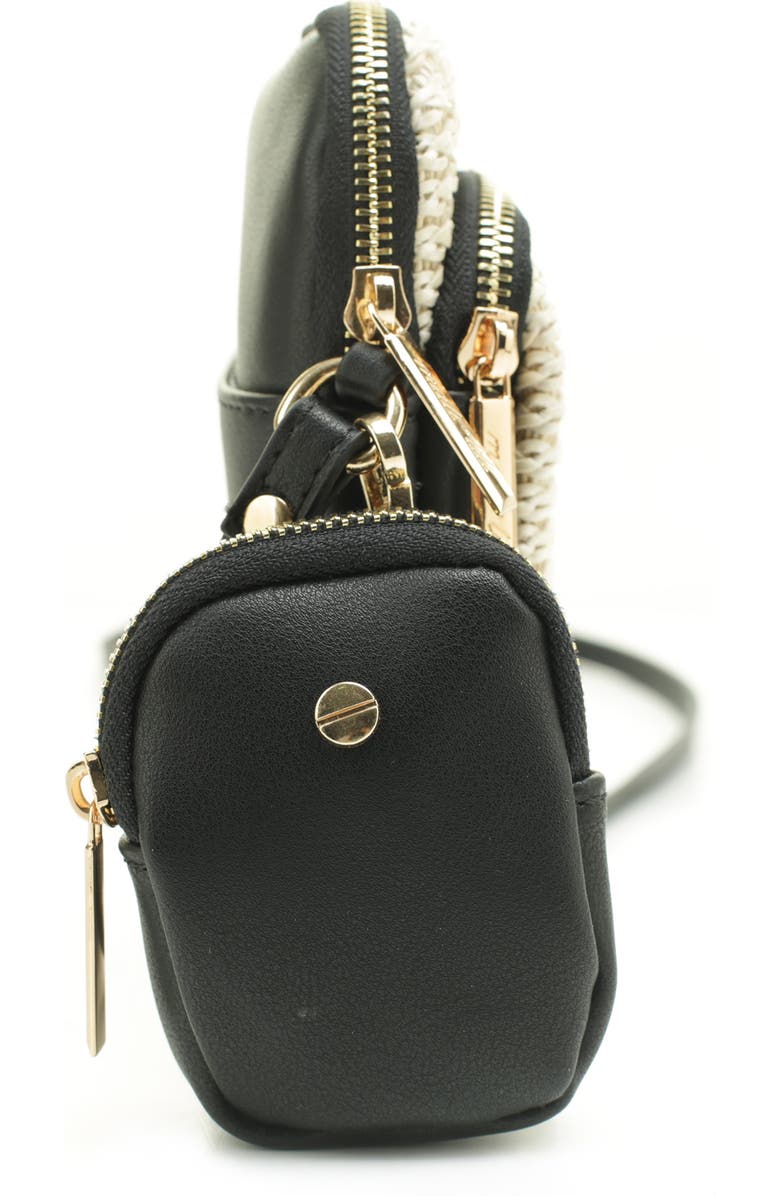 Mali + Lili Joey Vegan Leather Crossbody Bag, Alternate, color,