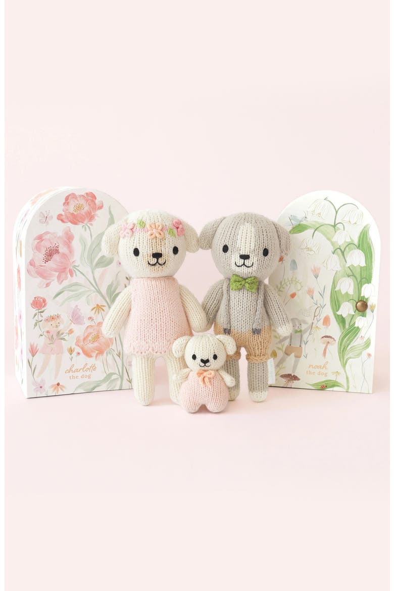 Tiny Dog Stuffed Animal, Alternate, color, PINK