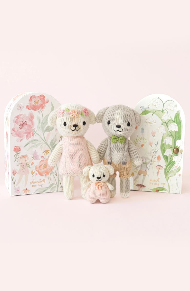 cuddle+kind Tiny Dog Stuffed Animal, Alternate, color, Pink